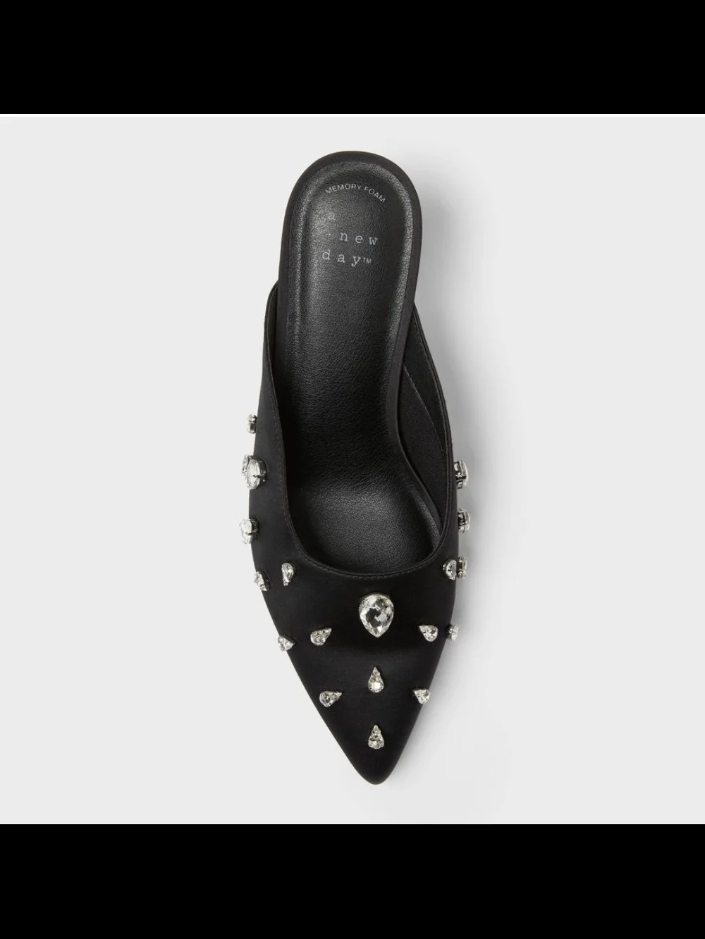 A new Day Women Katia Heels with Memory Foam Insole -  Black